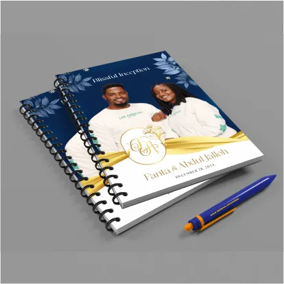 Best high top quality customized branded fashionable retractable luxury premium wedding jotter notepad souvenir gift items design and printing in Lagos, Abuja, Nigeria, Africa.